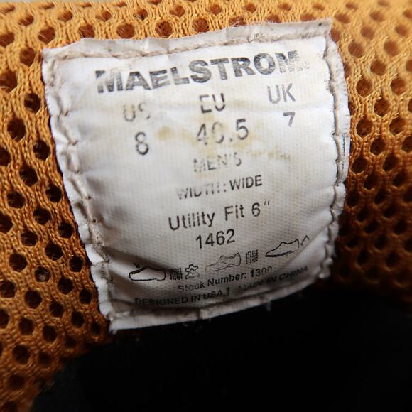 Maelstrom Shoes Mens 8 Leather Boots 6\
